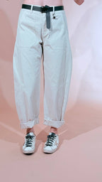 Susy mix Ovetto pants 58300P27 CREMA 