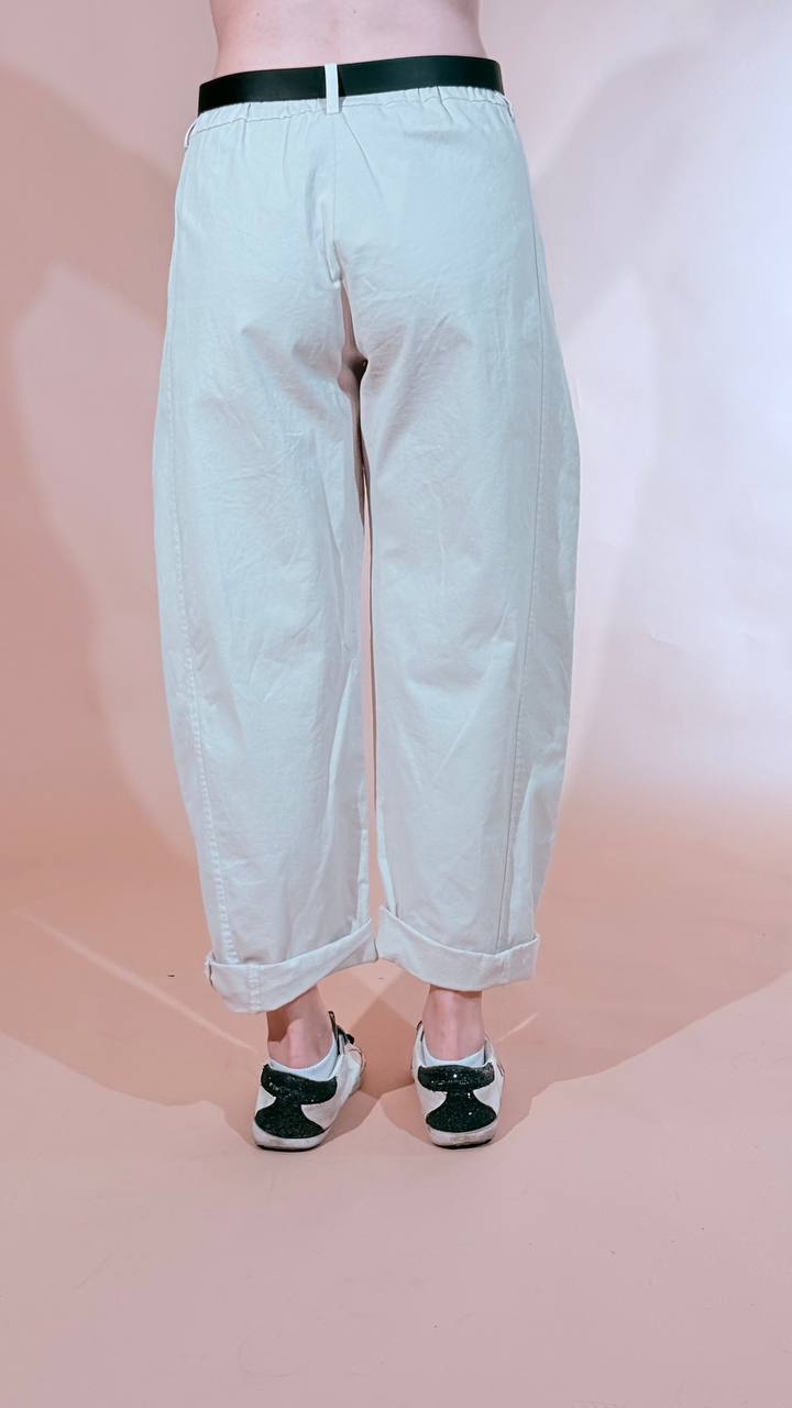 Susy mix Ovetto pants 58300P27 CREMA 