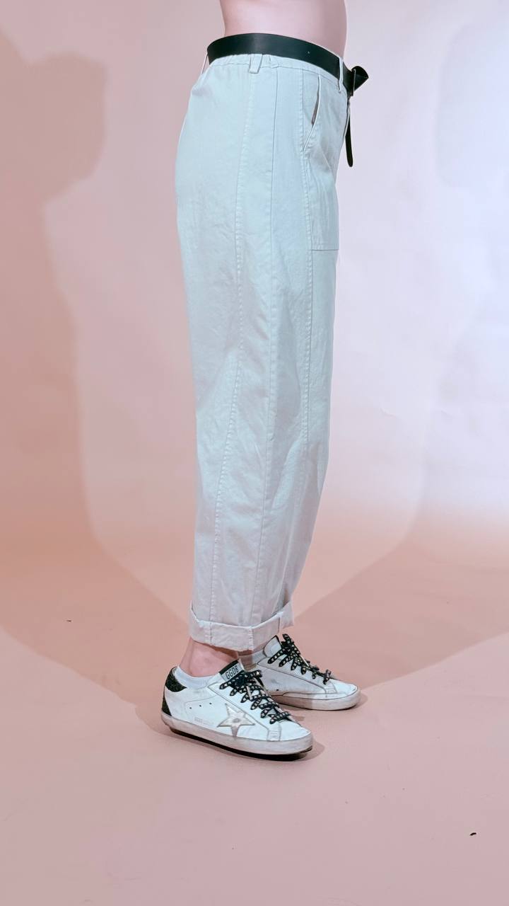 Susy mix Ovetto pants 58300P27 CREMA 