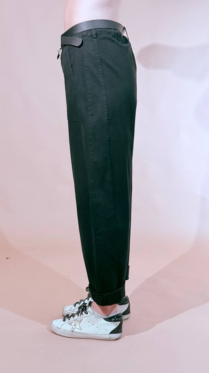 Susy mix Ovetto pants 58300P27 NERO 