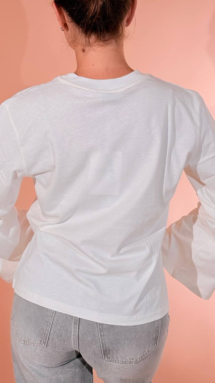 Susy mix Icon t-shirt SH004397 LATTE 
