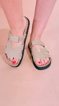 CLAIRE MILANO Ciabatta strap GW3804CAM BEIGE 