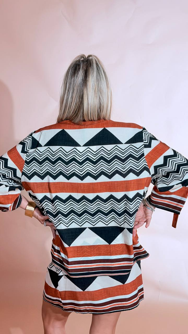 HAVE ONE Kenya camicia CMA-Q498  