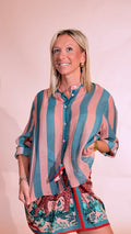 HAVE ONE Riga camicia CVS-Q422 ROSA 