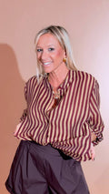 HAVE ONE Camicia riga sottile CVS-Q423 INDIA 