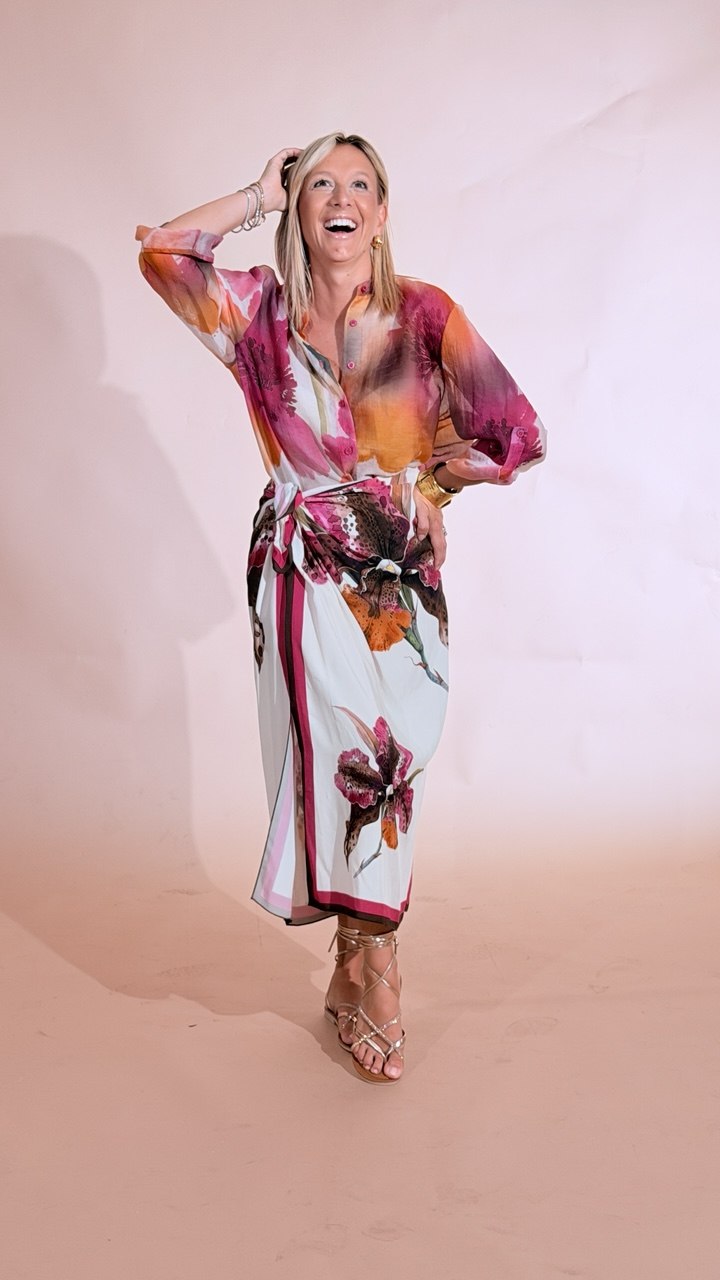 HAVE ONE Iris camicia CVS-Q503 FUXIA 