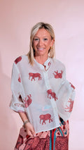 HAVE ONE Elefante camicia CVS-Q507 AVORIO 
