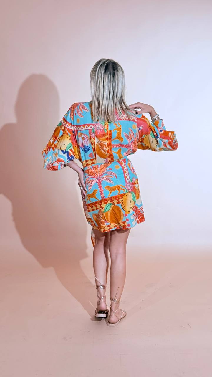LEVA Fantasy abito 10897 ARANCIO 