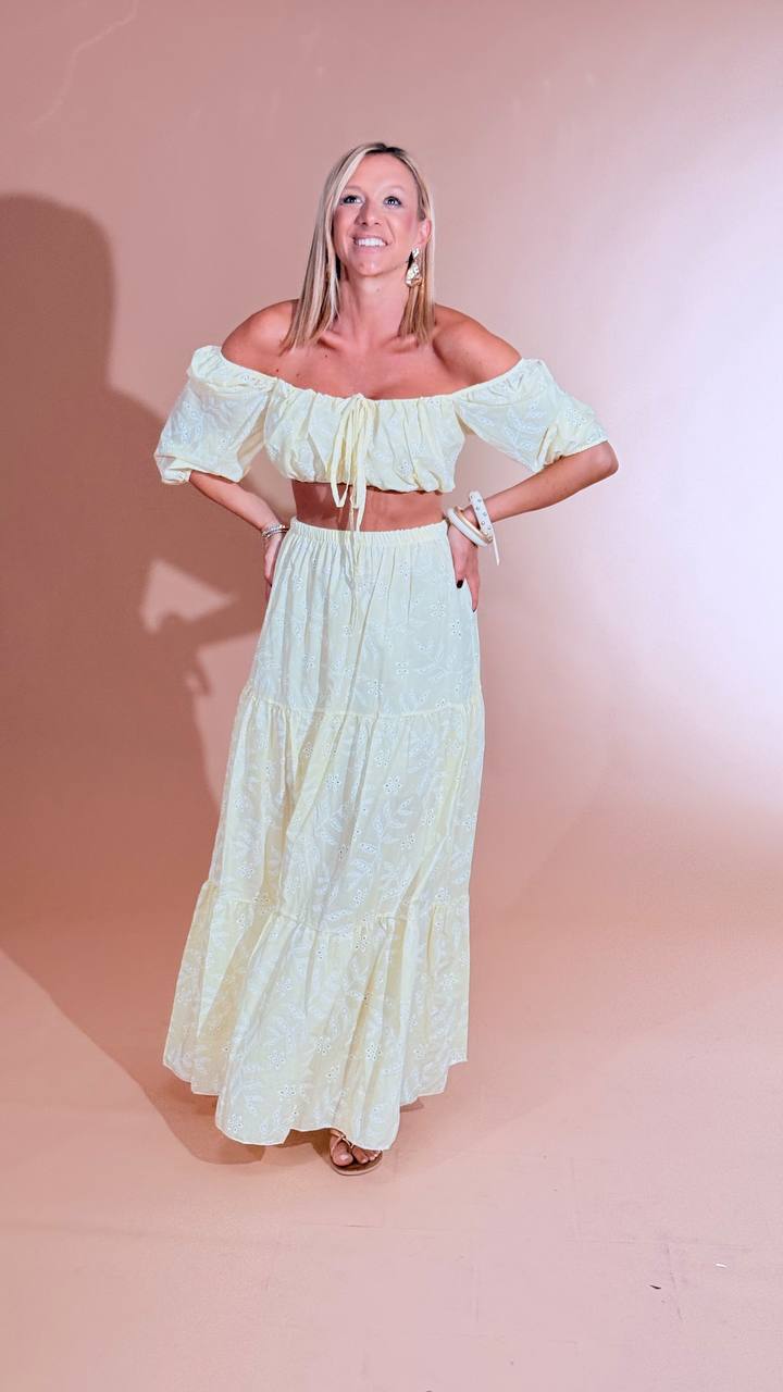 LEVA Dolcevita set 6948 GIALLO 
