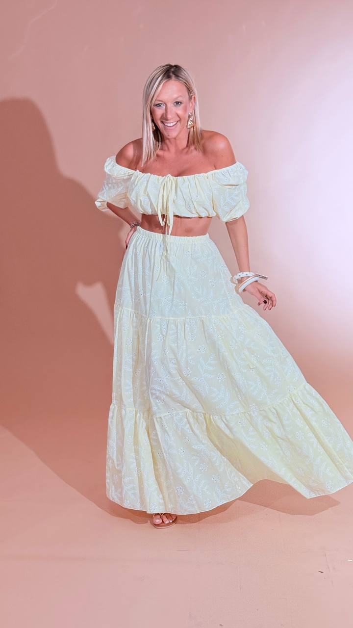 LEVA Dolcevita set 6948 GIALLO 