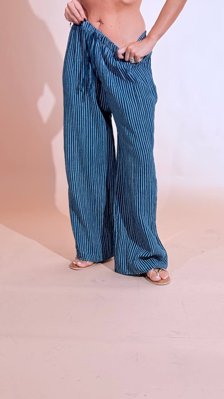 LEVA Pantalone Mare 8585 BLU 