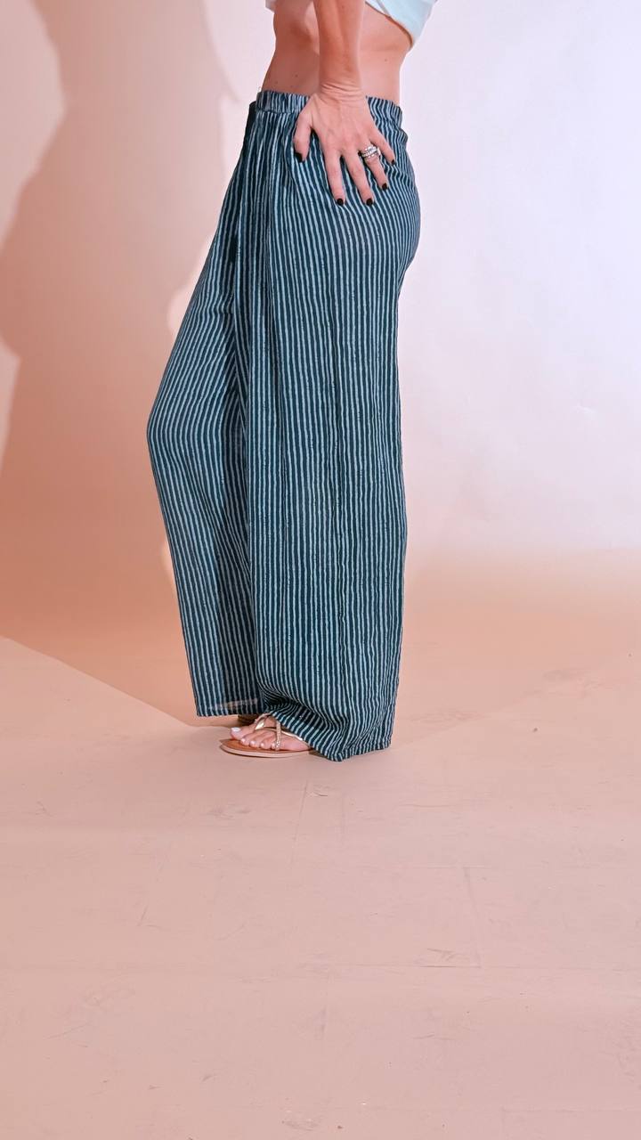 LEVA Pantalone Mare 8585 BLU 