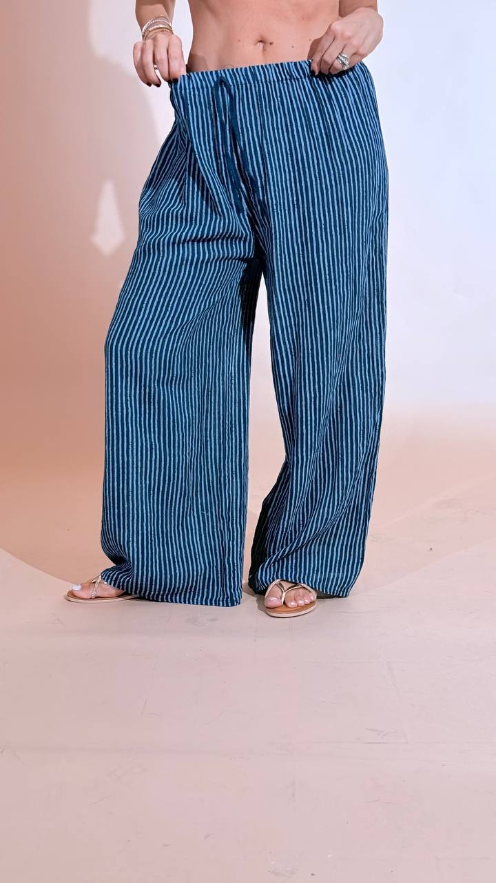 LEVA Pantalone Mare 8585 BLU 