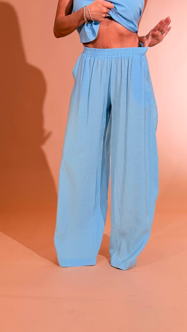 LEVA Set coordinato bandana BANDANAJW1966 AZZURRO 