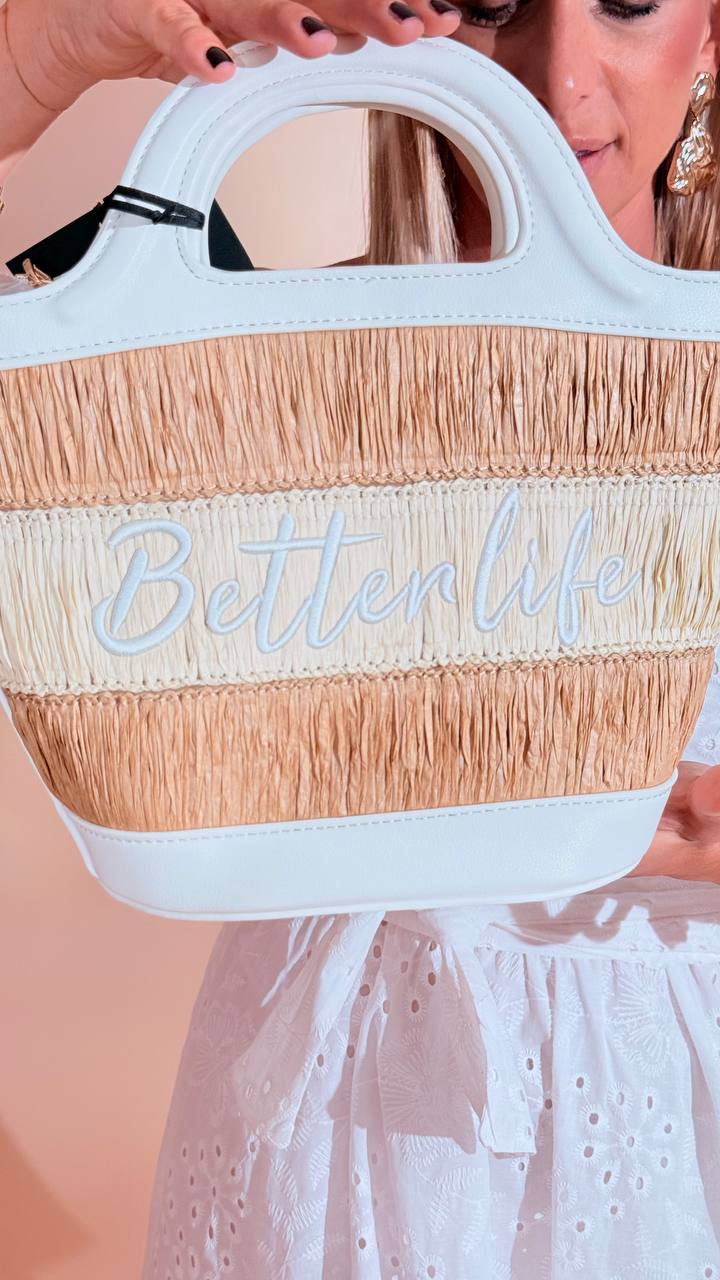 LEVA Better life borsa CE243 BIANCO 