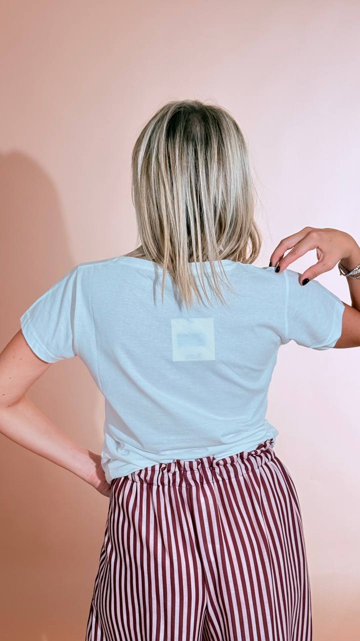 LEVA Banana T-shirt DV132201 BIANCO 