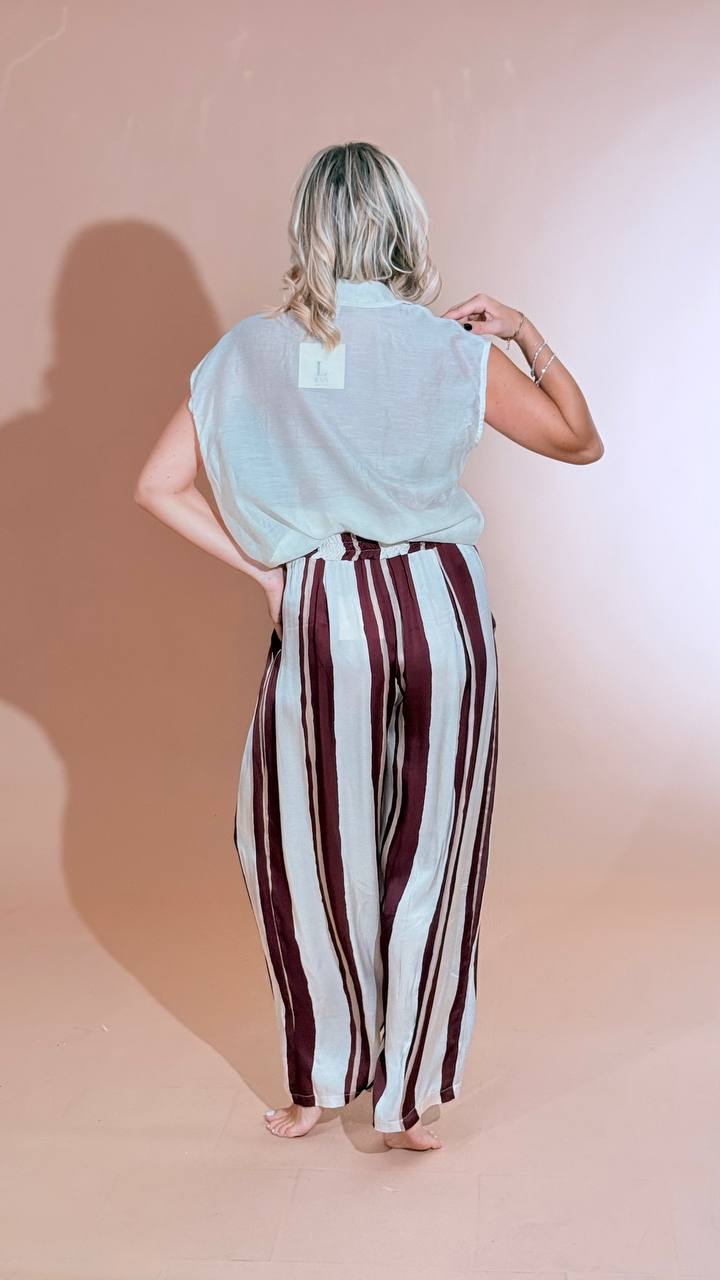 LEVA Zenit pantalone G04023 VINO 