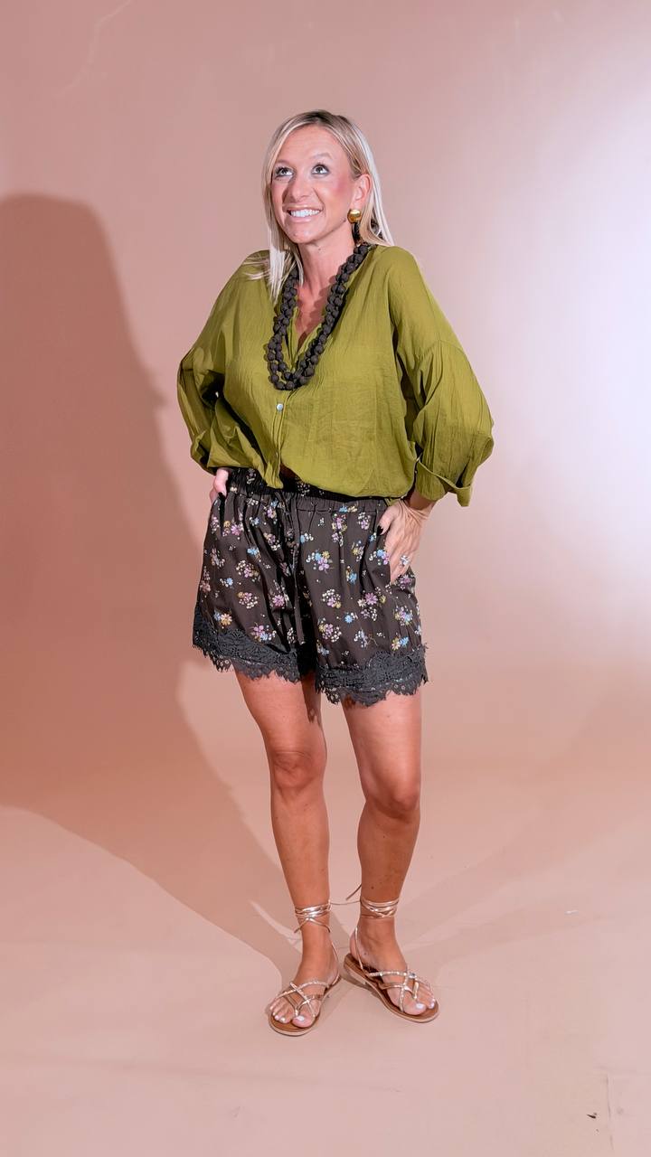 LEVA Camicia mussola MUSSOLA3020 OLIO 