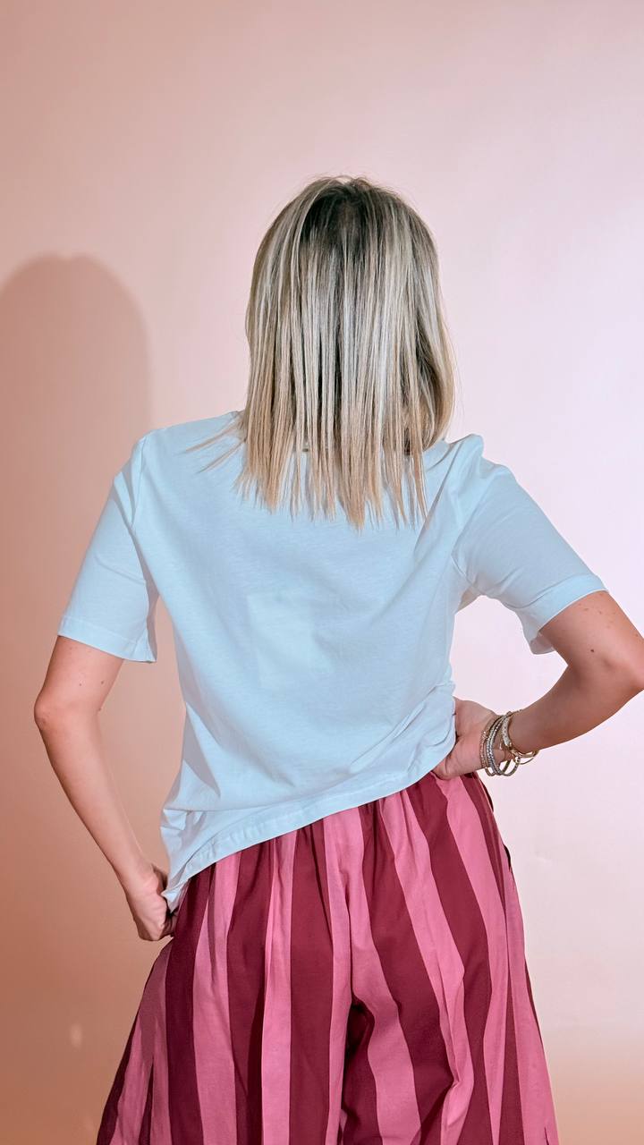 PHILIA LOFT Granchio T-shirt D02E1430 BIANCA 
