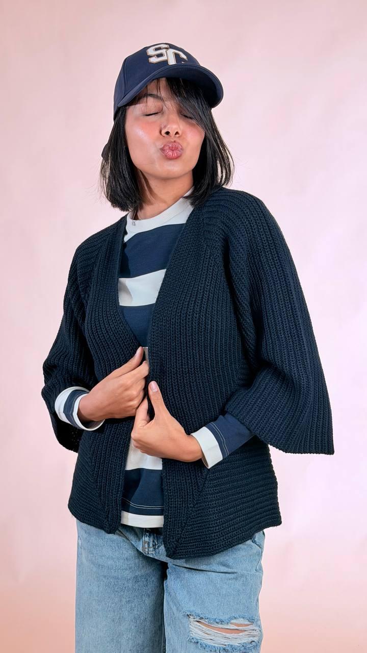 SOYA CONCEPT Cardigan maglia 33758 BLU 