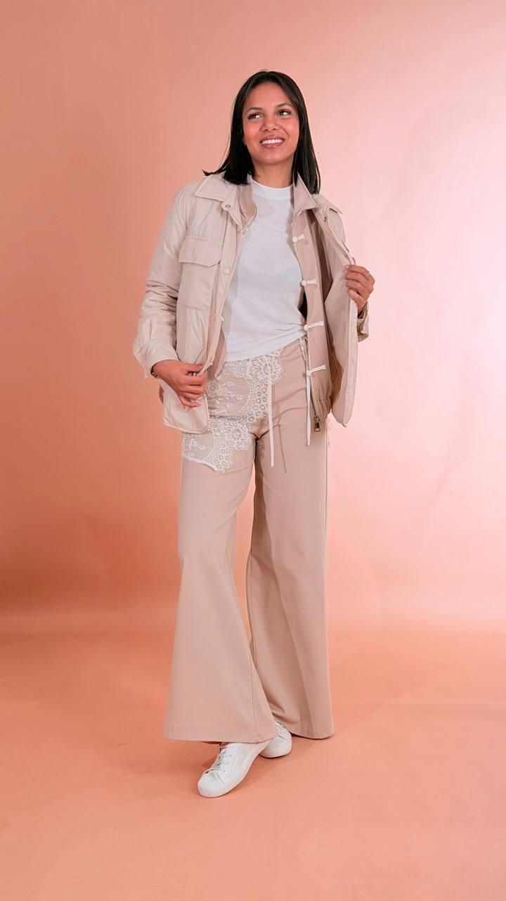 PHILIA LOFT Giacca trapuntata P02P0115 BEIGE 