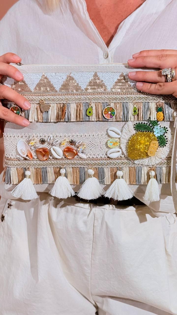 LEVA pochette fruit SP-9109 CREMA 