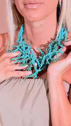 LEVA Collana corallo CORAL232 TURCHESE 