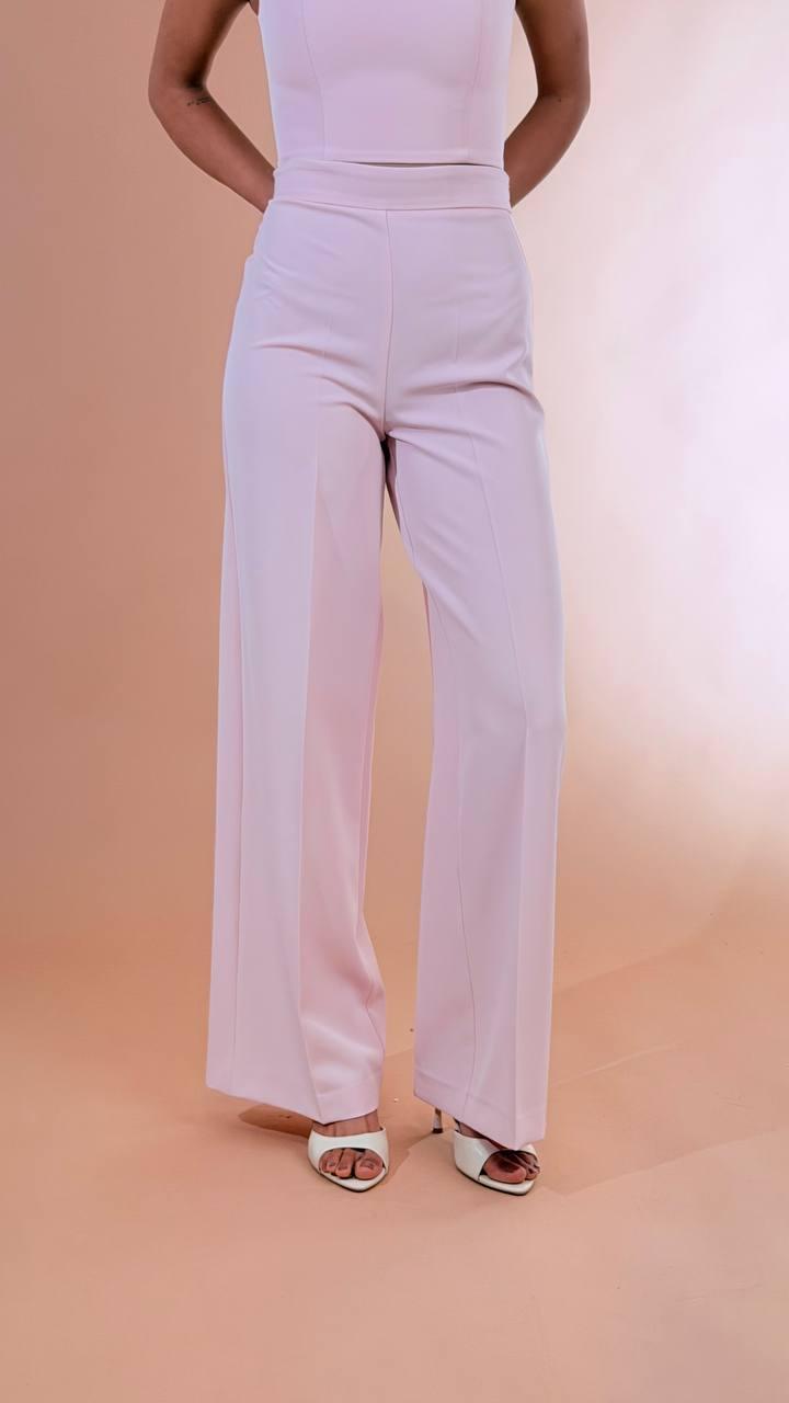 SILENCE Panta palazzo SLPA019KEY PINK 