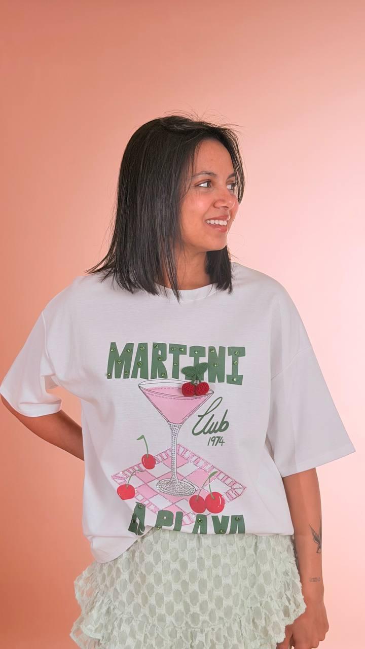 ANNA ROCK T-shirt martini 2091099 BIANCA 
