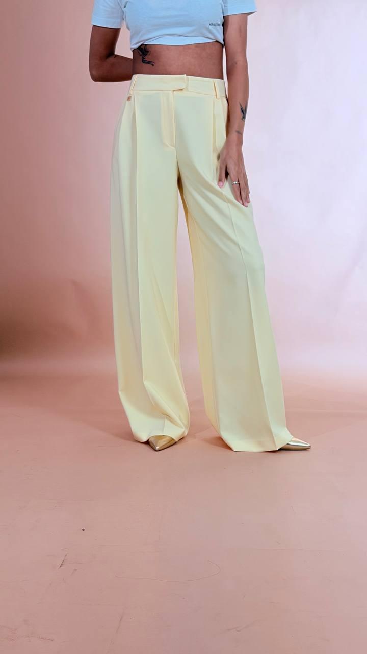 FRACOMINA Pantalone palazzo FR26SV3001W42901 GIALLO 