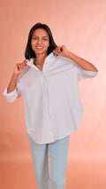 LEVA Camicia basica 5503CA BIANCO 