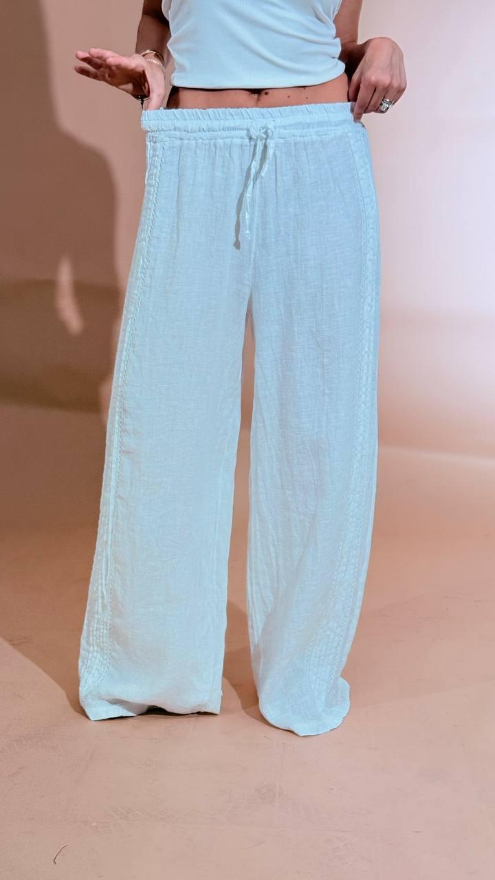 LEVA Pantalone safari SAFARI19467 BIANCO 