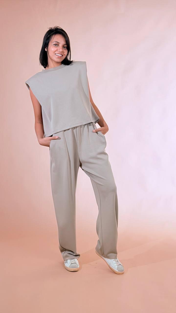 ELLEH Pantalone tuta SS260185 FANGO 
