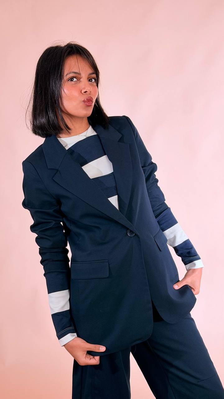 SOYA CONCEPT Blazer mono petto blu 41532 BLU 