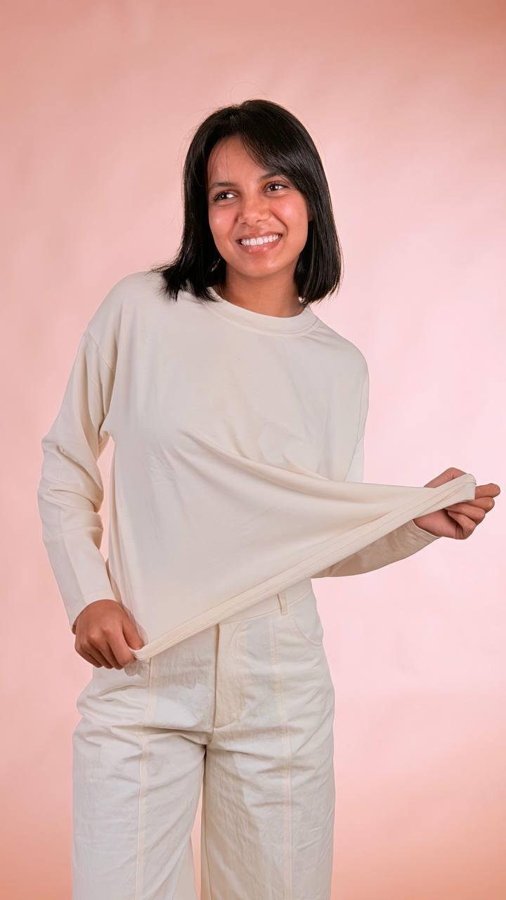 HAVE ONE T-shirt basic MJS-Q018 BURRO 