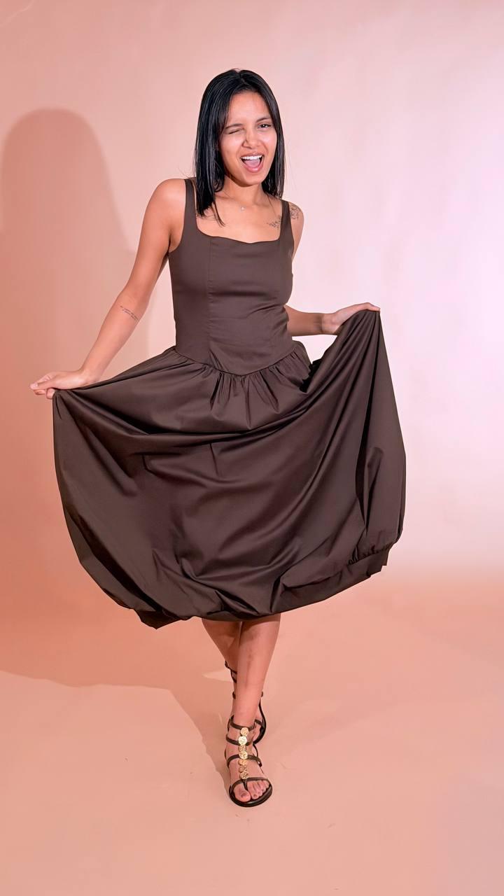 SOUVENIR Abito clelia M39F1714 MORO 