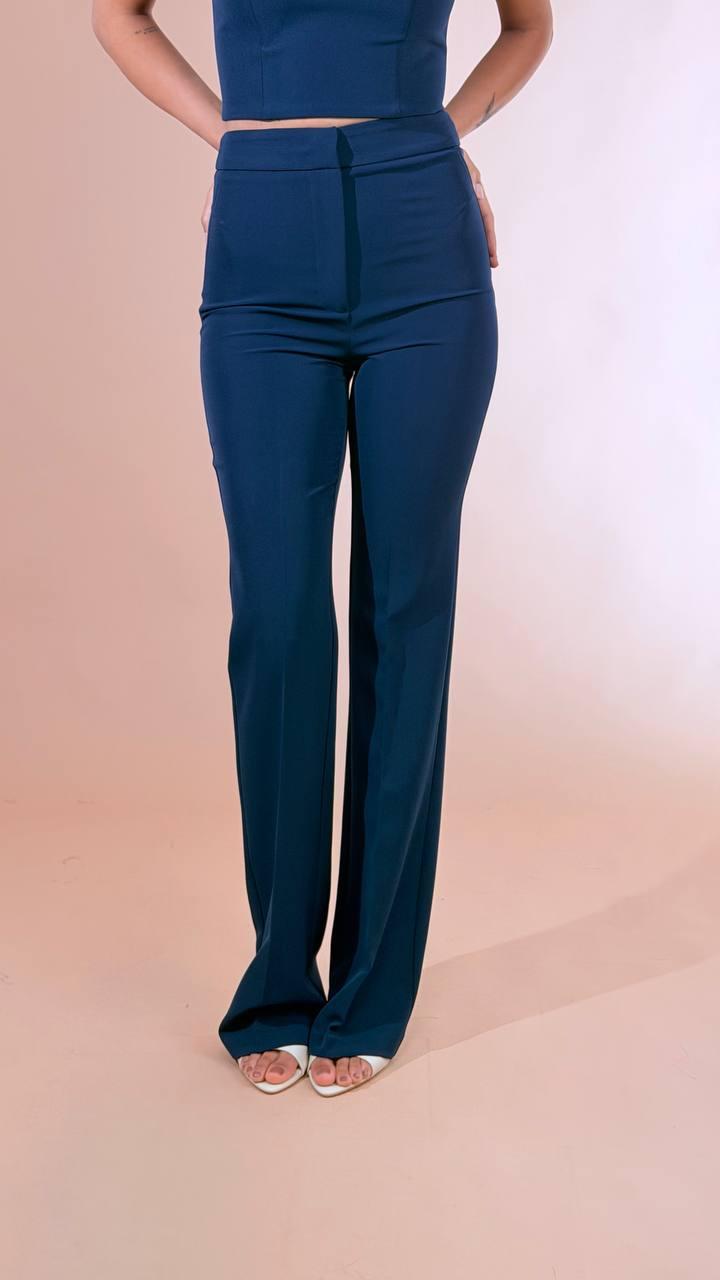 SILENCE Panta flare NP2003KEY NAVY 
