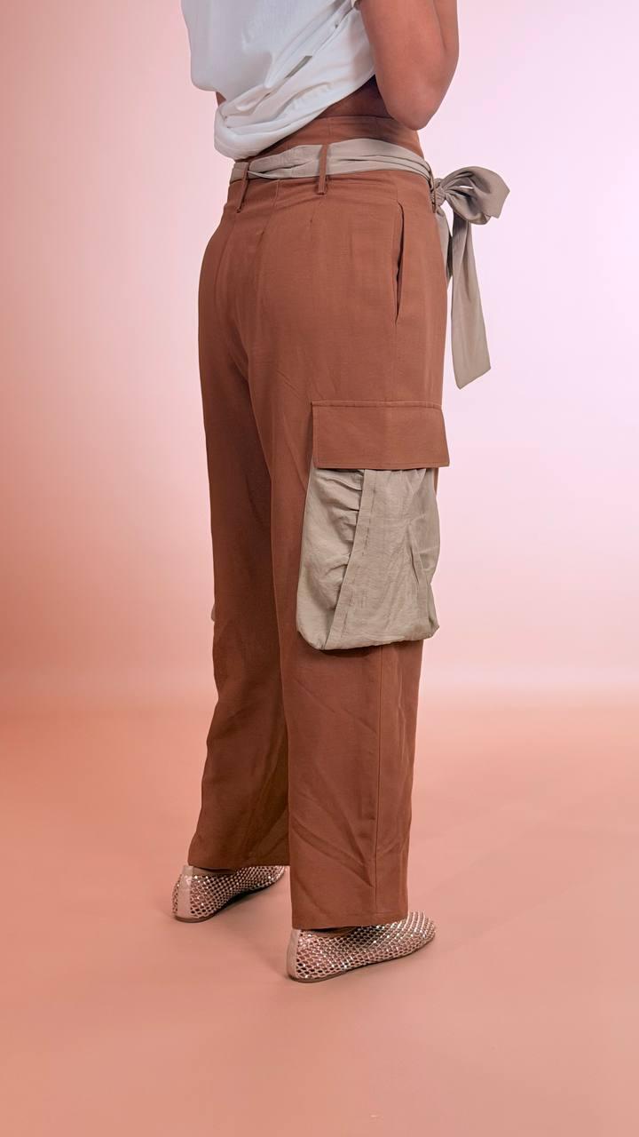PHILIA LOFT Pantalone safari D02E0974 CAMMELLO 