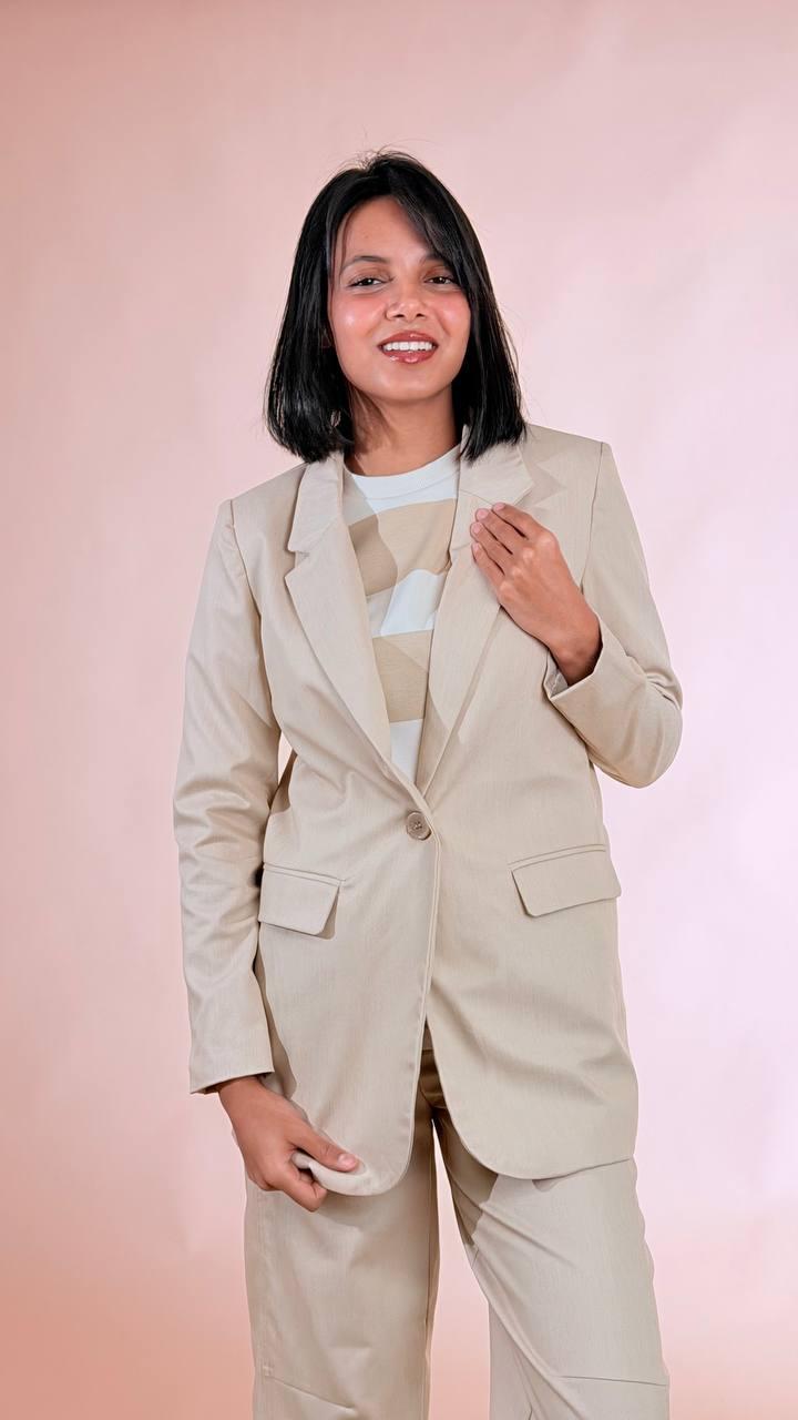 SOYA CONCEPT Blazer mono petto 41532 SAND 