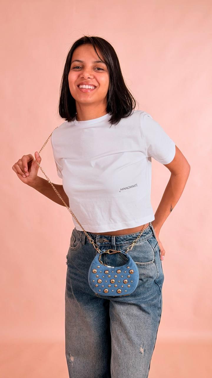 LEVA BIJOUX Mini bag denim BRSDNM  
