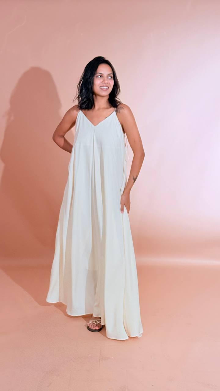 ELLEH Abito coulisse SS260102 AVORIO 
