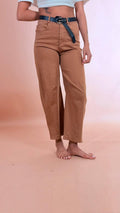HAVE ONE Pantalone tabacco PMA-Q216 TABACCO 
