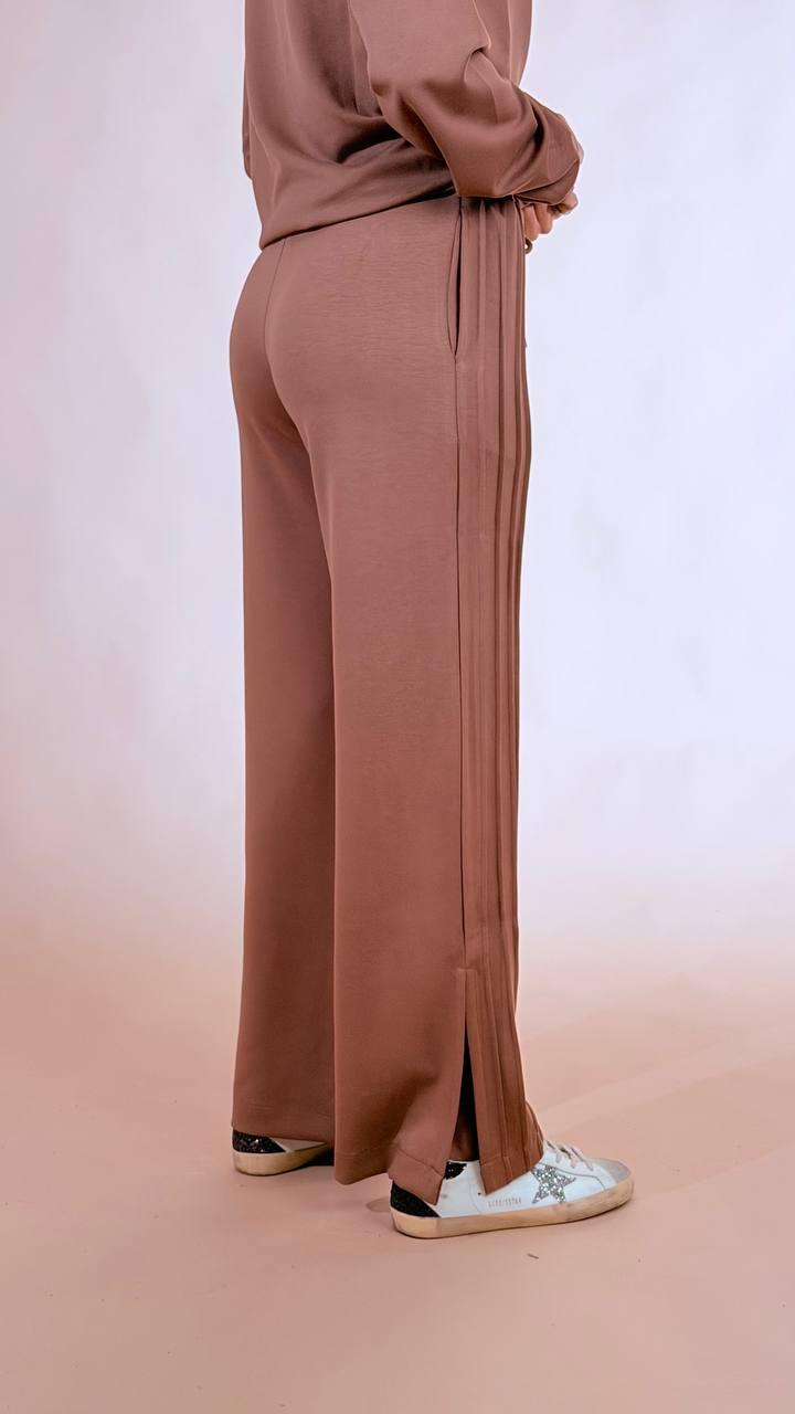 HINNOMINATE Pantalone dritto tuta HMABW02390 MOKA 