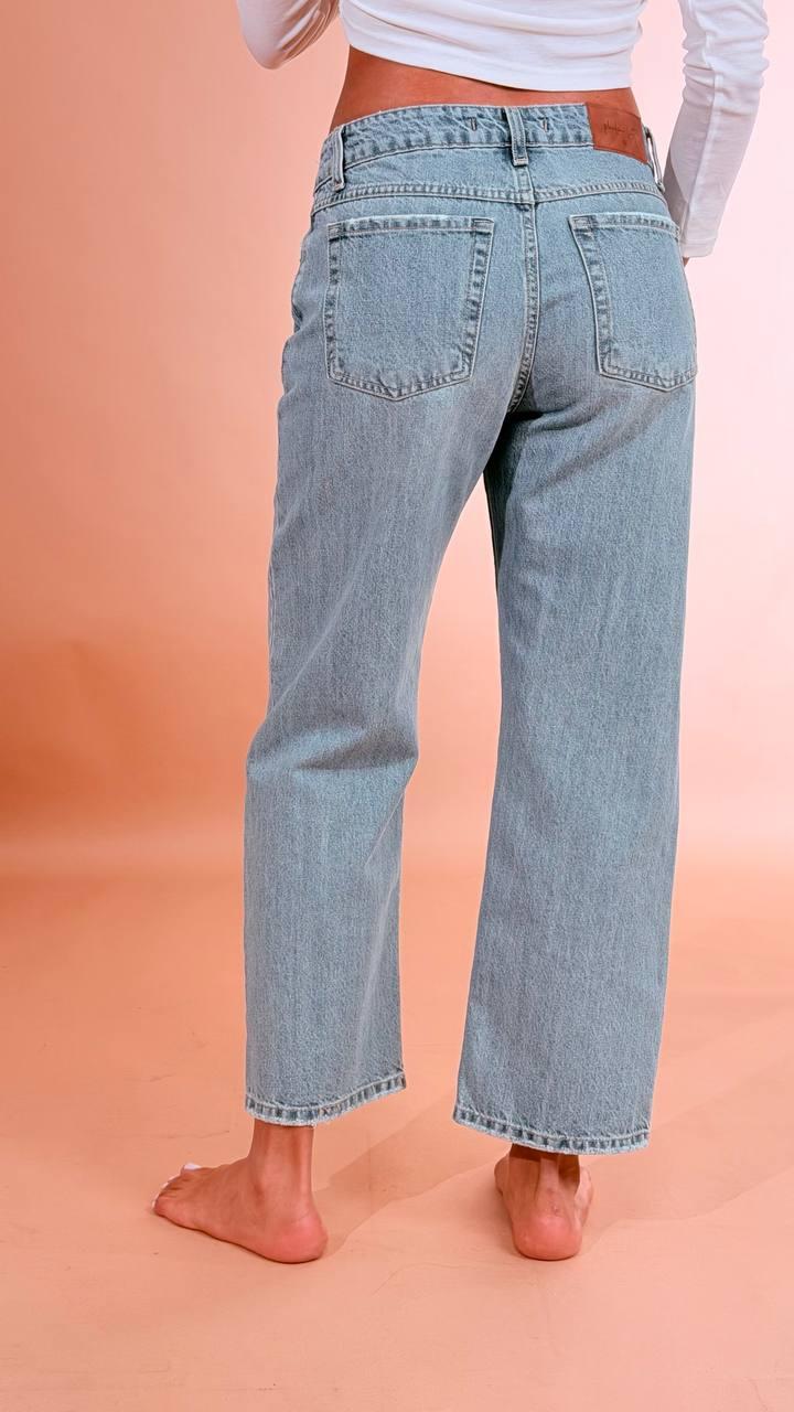 PHILIA LOFT Jeans wide leg 100co V02O0059 DENIM 