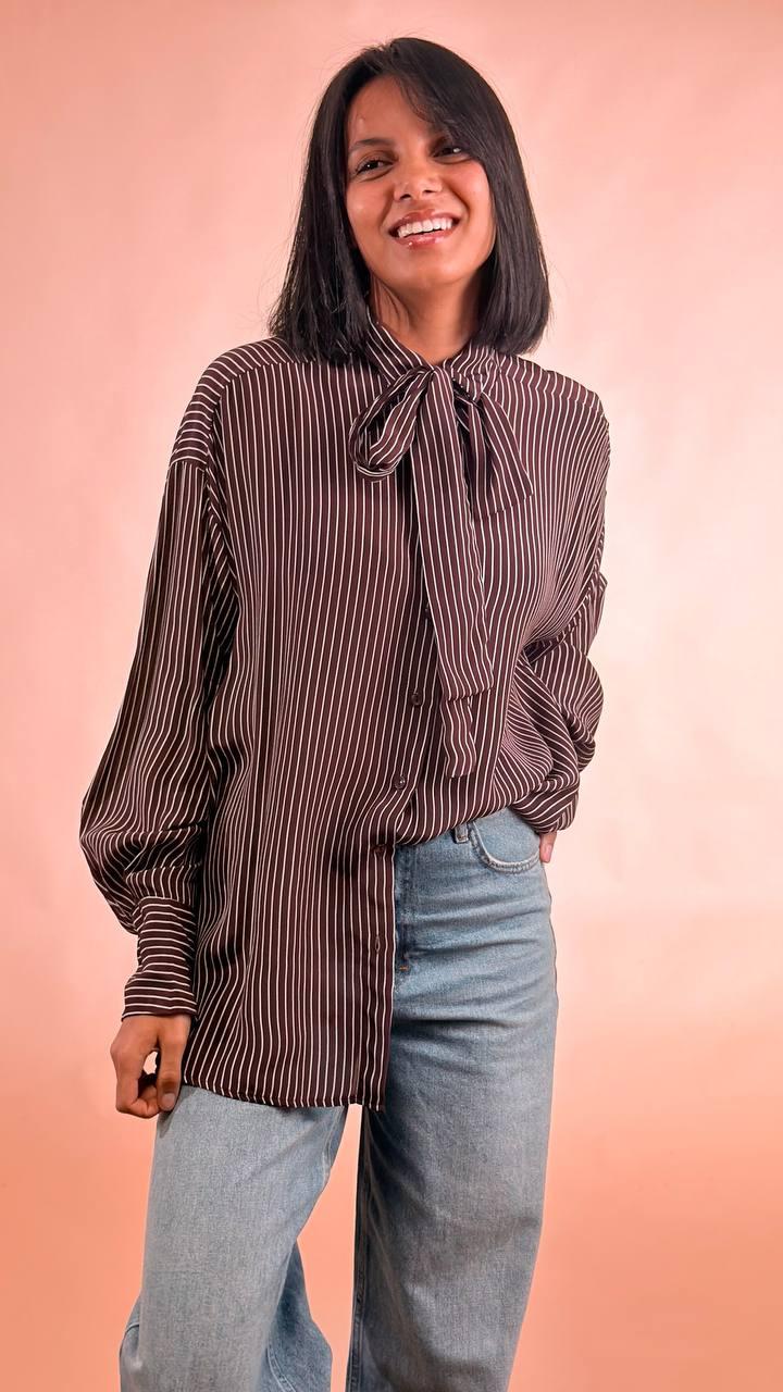 MOTEL Camicia rigata S25C334  