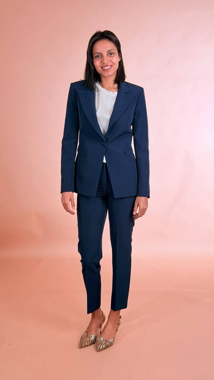 SILENCE Blazer monopetto SD5015KEY NAVY 