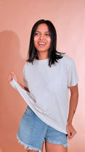 LEVA T-shirt basica 100U BIANCO 