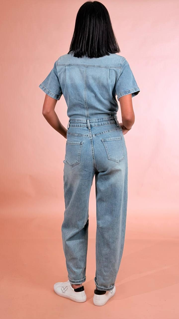 LEVA Tuta intera denim M7JF398 DENIM 