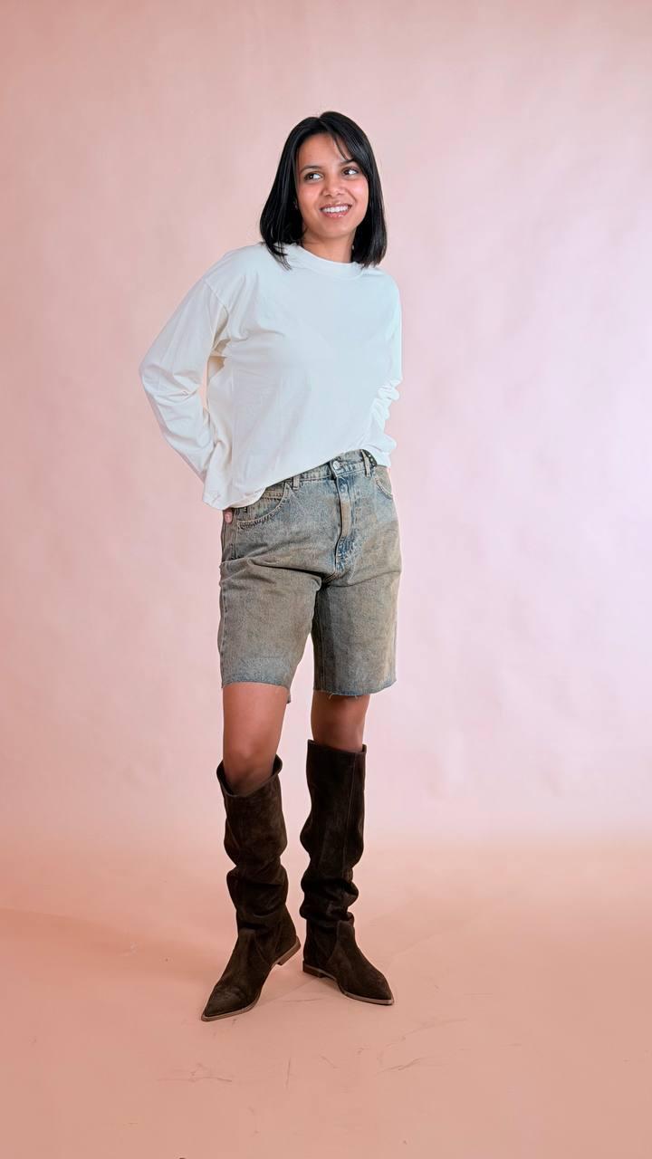 HAVE ONE Bermuda jeans PGZ-Q127 DENIM 