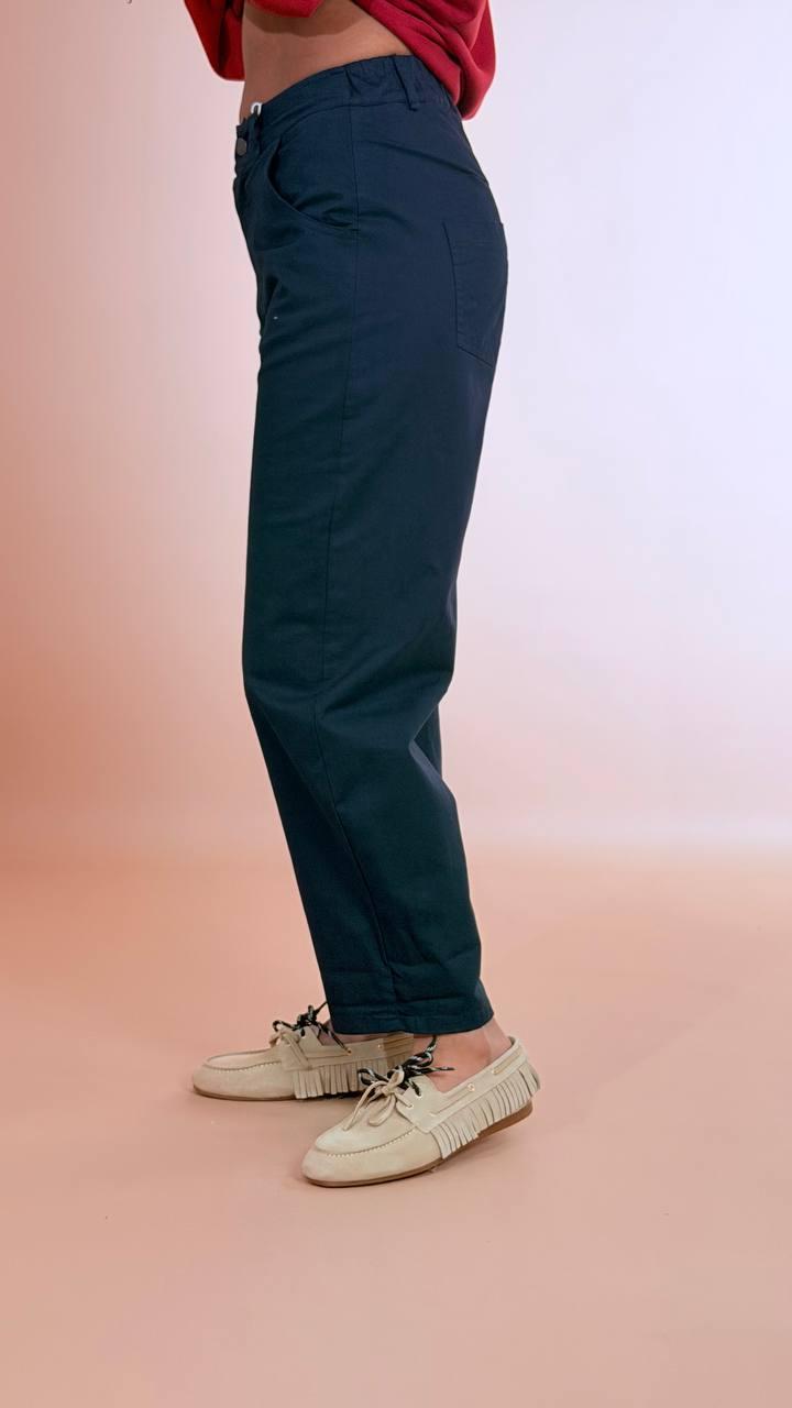 MOTEL Pantalone mini baloon PA5157 BLU 